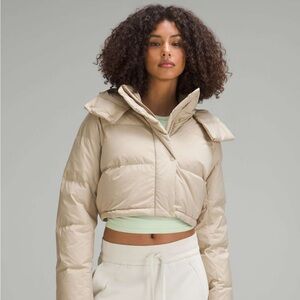 NWT Beautiful Lululemon Wunder Puff Cropped Jacket.. XS. 0